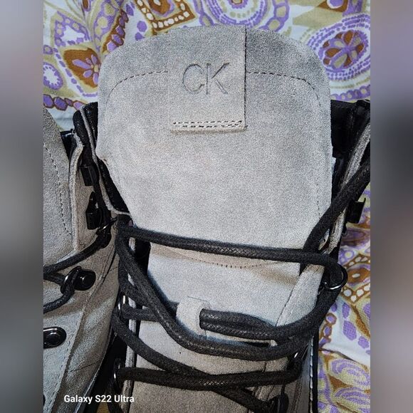 Calvin Klein Women's Motorcycle Boots - Picture 3 of 6